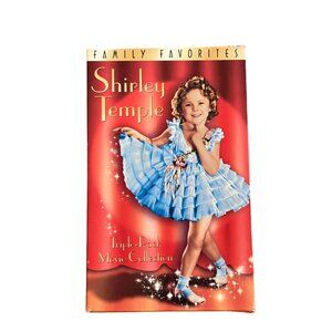 Shirley Temple Family Favorites VHS Set 3 Curly Top Heidi Baby Take a Bow Used